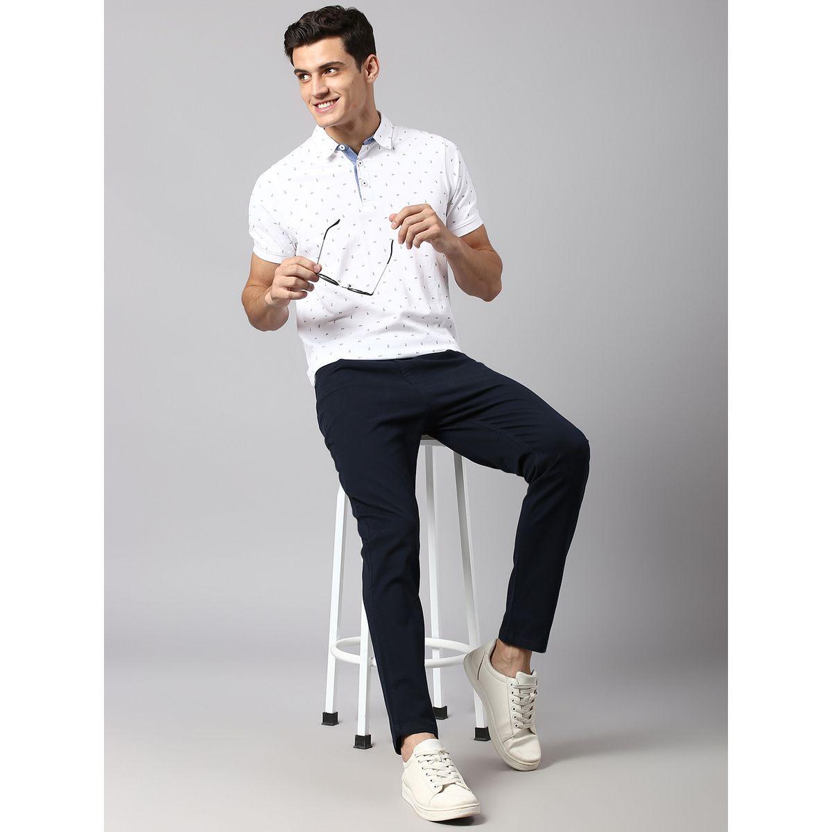بنطال كاجوال بقصة سليم فت مع جيوب دينيس لينجو × ستايلي-men-clothing-bottoms-trousersandchinos-trousers-image-4