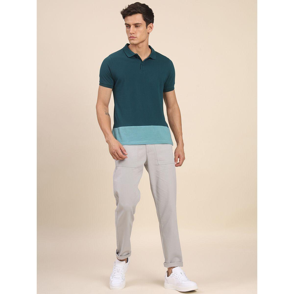 بنطال تشينو سادة بقصة مستدقة دينيس لينجو × ستايلي-men-clothing-bottoms-trousersandchinos-chinos-image-3