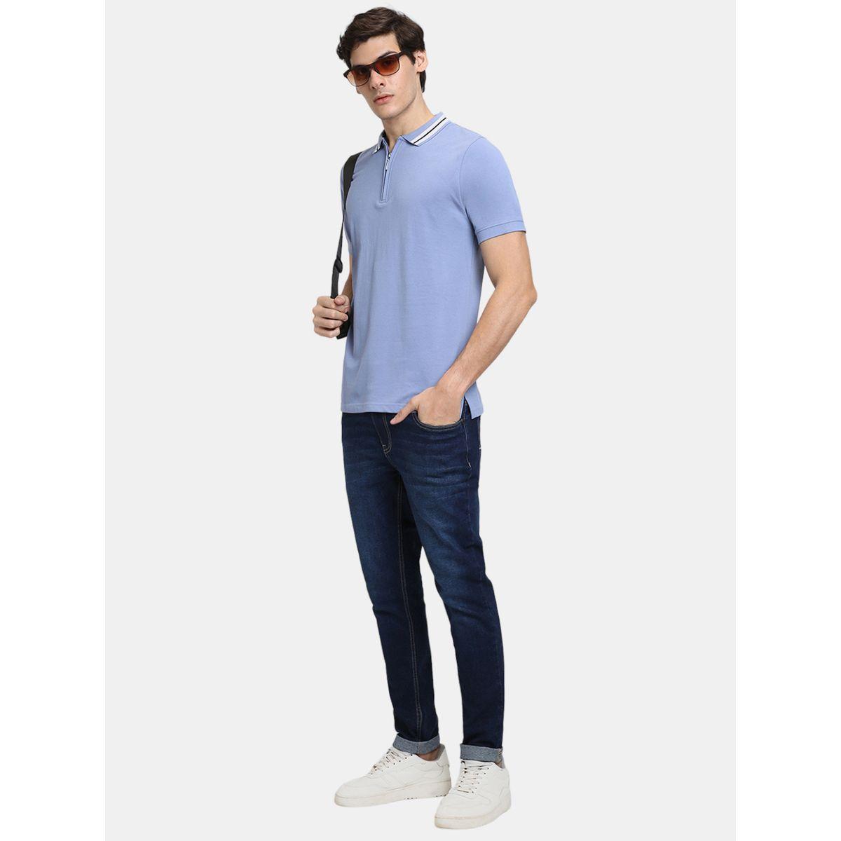 Dennis Lingo X Styli  Taping Collar Zip Detail Short Sleeves Polo-men-clothing-tshirtsandpolos-tshirts-image-3