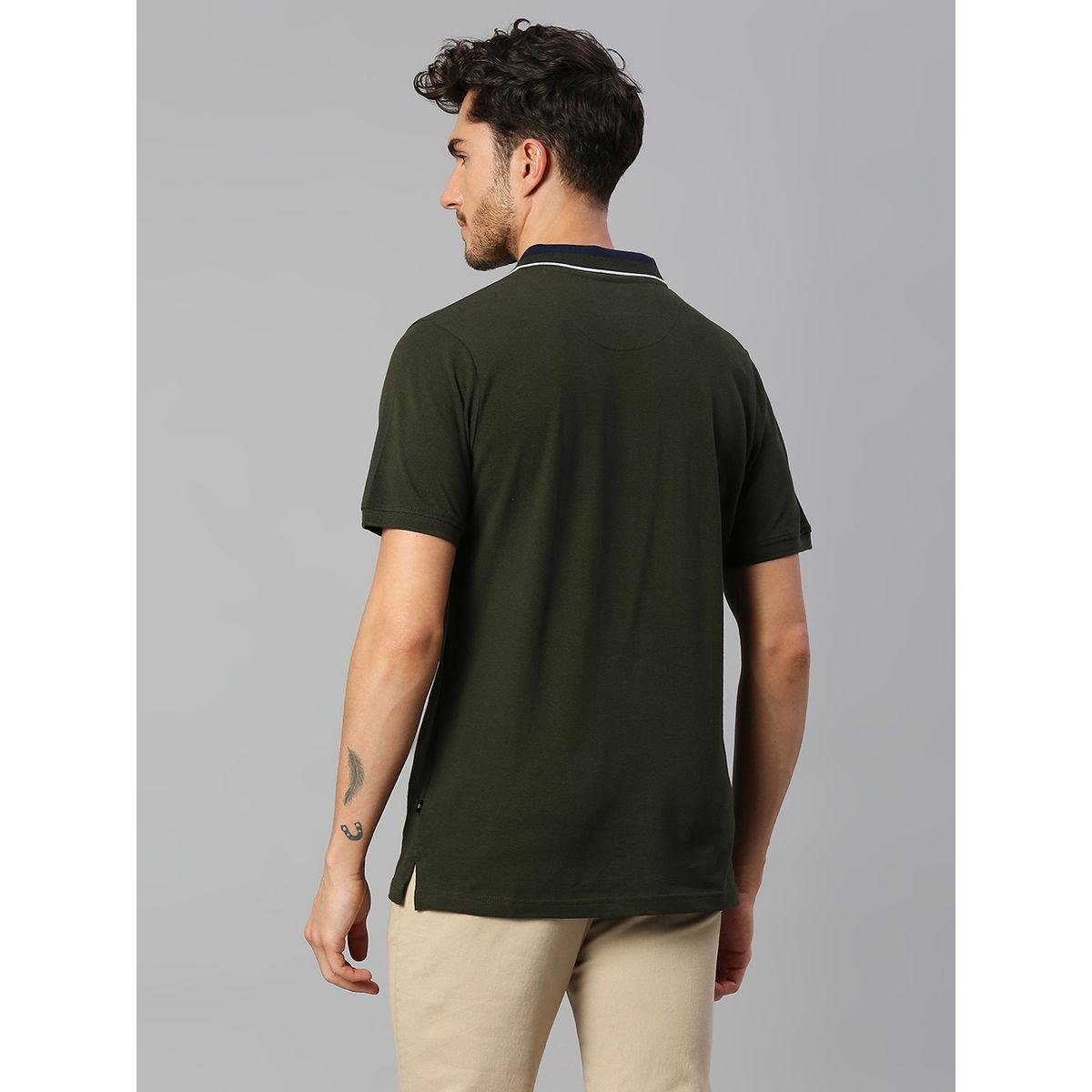 تيشيرت بولو بقصة سليم فت واكمام قصيرة دينيس لينجو × ستايلي-men-clothing-tshirtsandpolos-polos-image-3