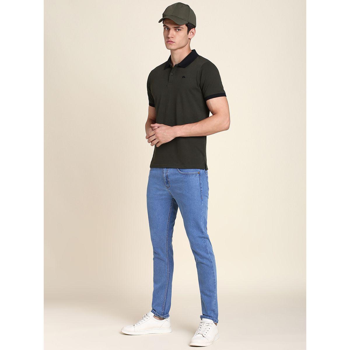 Dennis Lingo X Styli  Contrast Collar Slim Fit Polo with Short Sleeve-men-clothing-tshirtsandpolos-polos-image-4