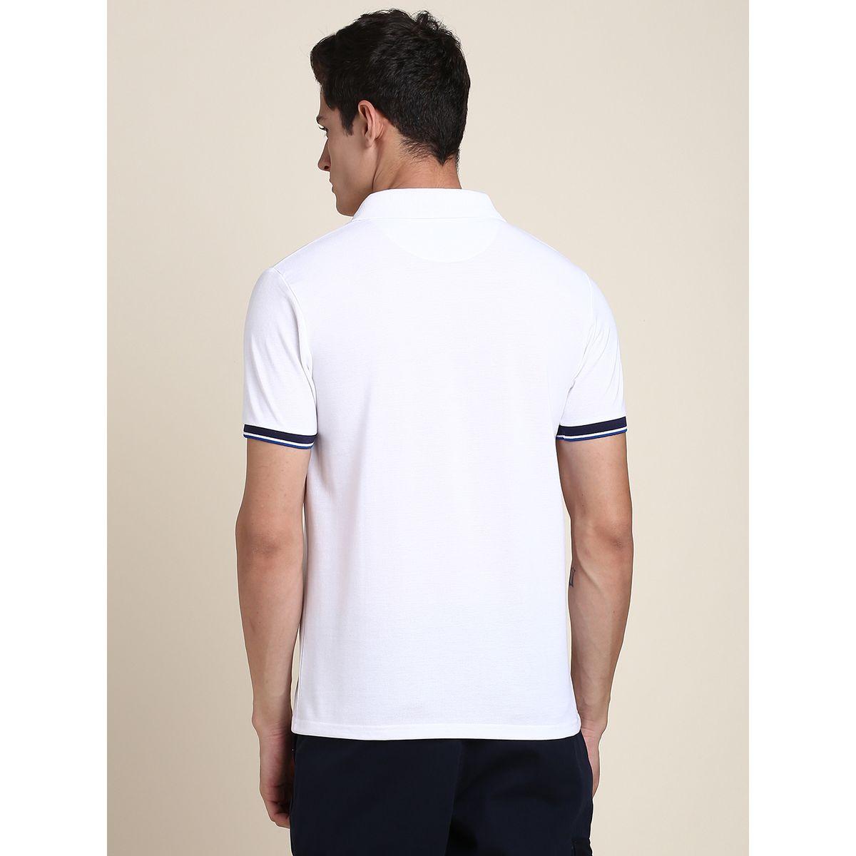 تيشيرت بياقة بولو وقصة سليم فت دينيس لينجو × ستايلي-men-clothing-tshirtsandpolos-tshirts-image-3