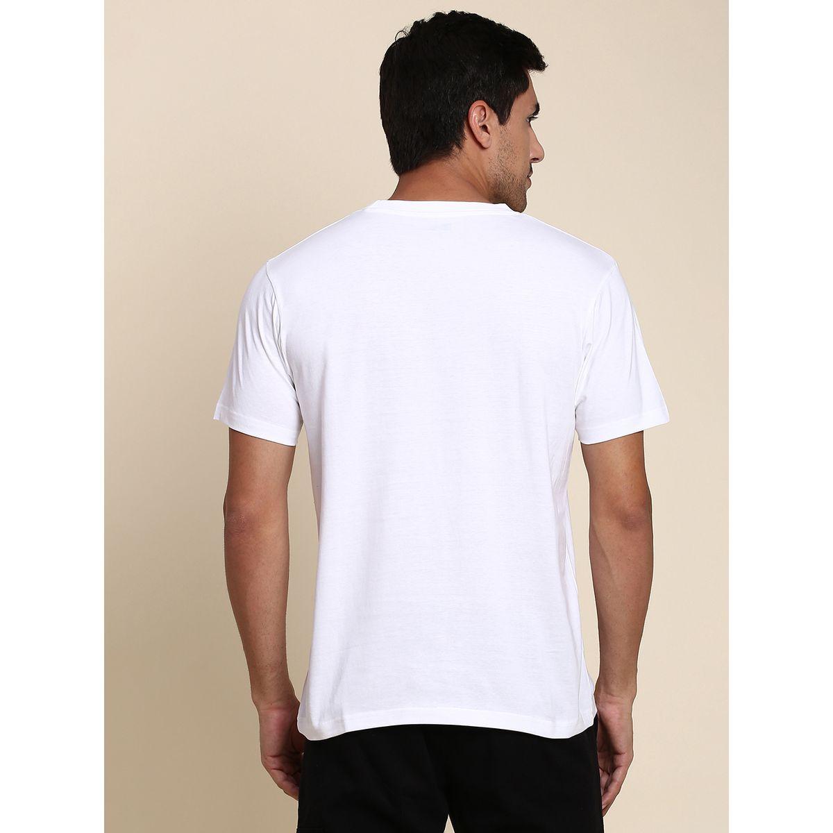 تيشيرت بقصة سليم فت وطبعة جرافيك دينيس لينجو × ستايلي-men-clothing-tshirtsandpolos-tshirts-image-3
