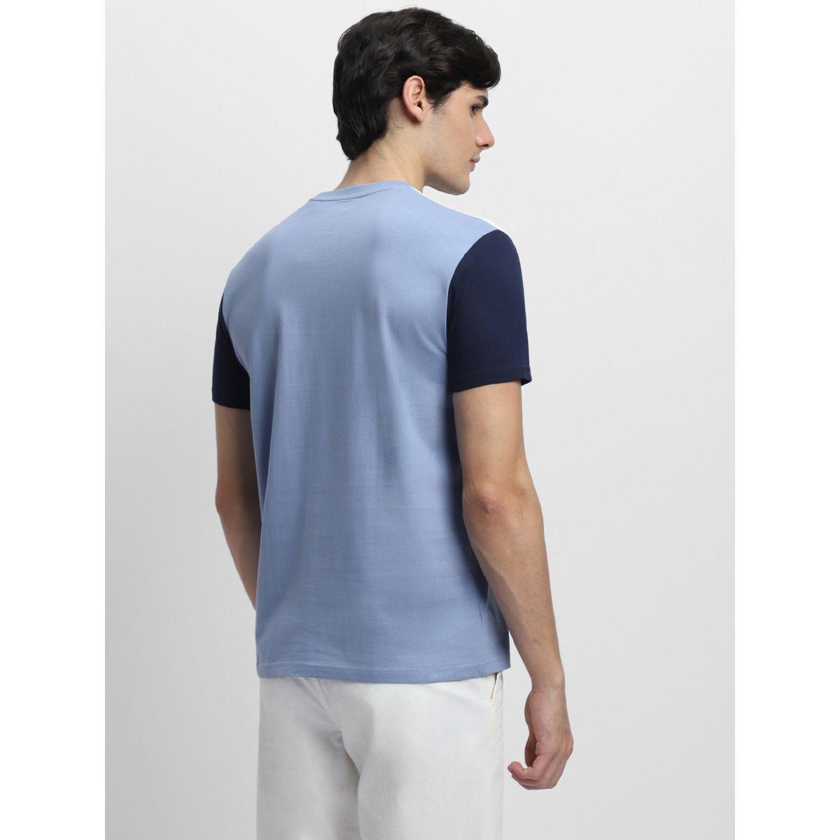 Dennis Lingo X Styli  Contrast Panel Slim Fit T-Shirt with Short Sleeve-men-clothing-tshirtsandpolos-tshirts-image-2