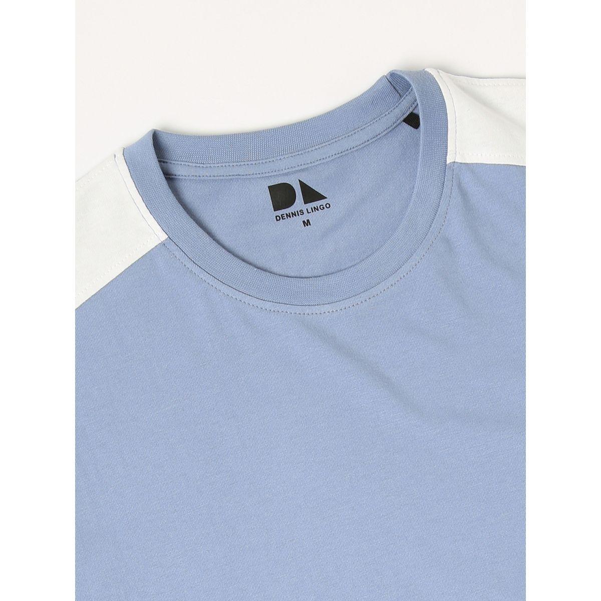 Dennis Lingo X Styli  Contrast Panel Slim Fit T-Shirt with Short Sleeve-men-clothing-tshirtsandpolos-tshirts-image-4