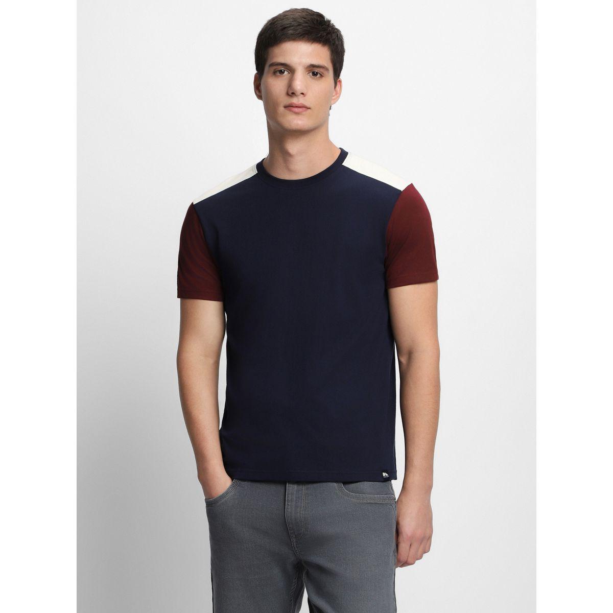 Dennis Lingo X Styli  Color Block Crew Neck T-Shirt-men-clothing-tshirtsandpolos-tshirts-image-1