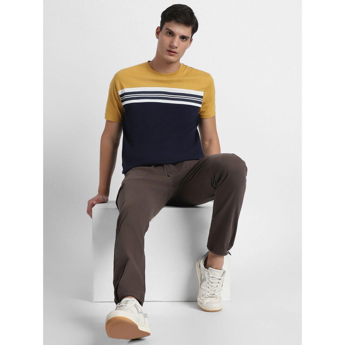 Dennis Lingo X Styli  Contrast Striped Panel Slim Fit T-Shirt-men-clothing-tshirtsandpolos-tshirts-image-3