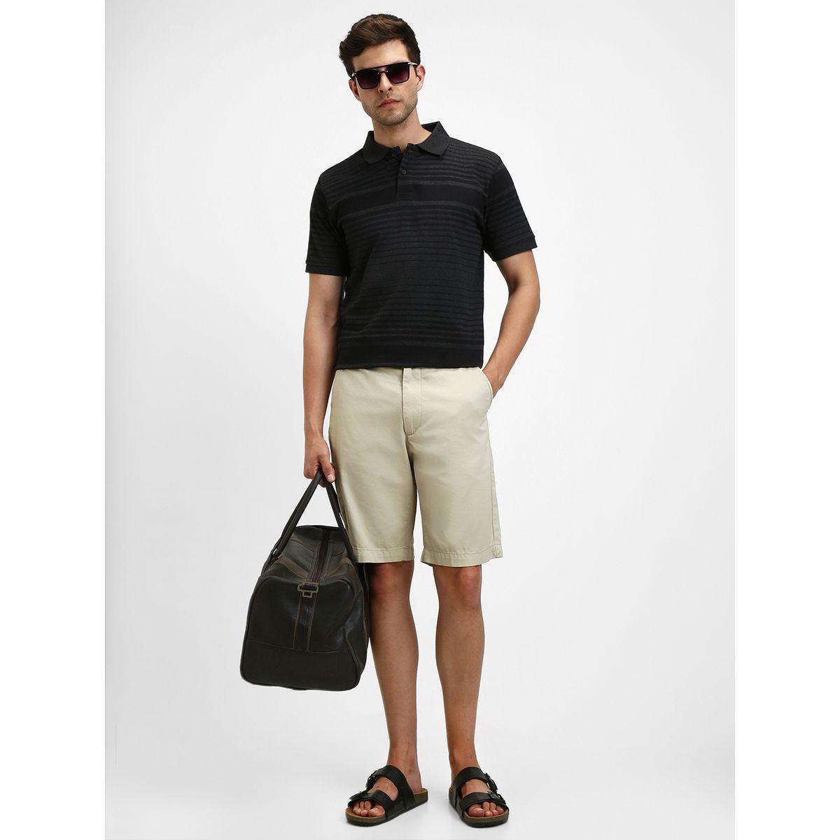 تيشيرت بياقة بولو وقصة سليم فت دينيس لينجو × ستايلي-men-clothing-tshirtsandpolos-tshirts-image-3
