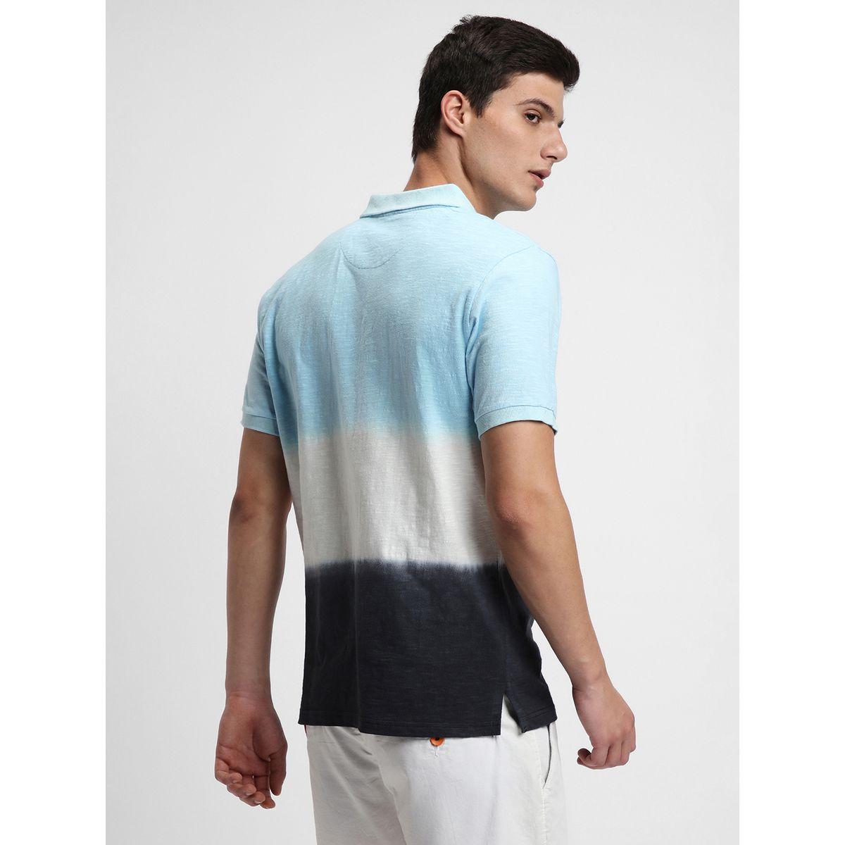 تيشيرت بياقة بولو واكمام قصيرة دينيس لينجو × ستايلي-men-clothing-tshirtsandpolos-tshirts-image-2