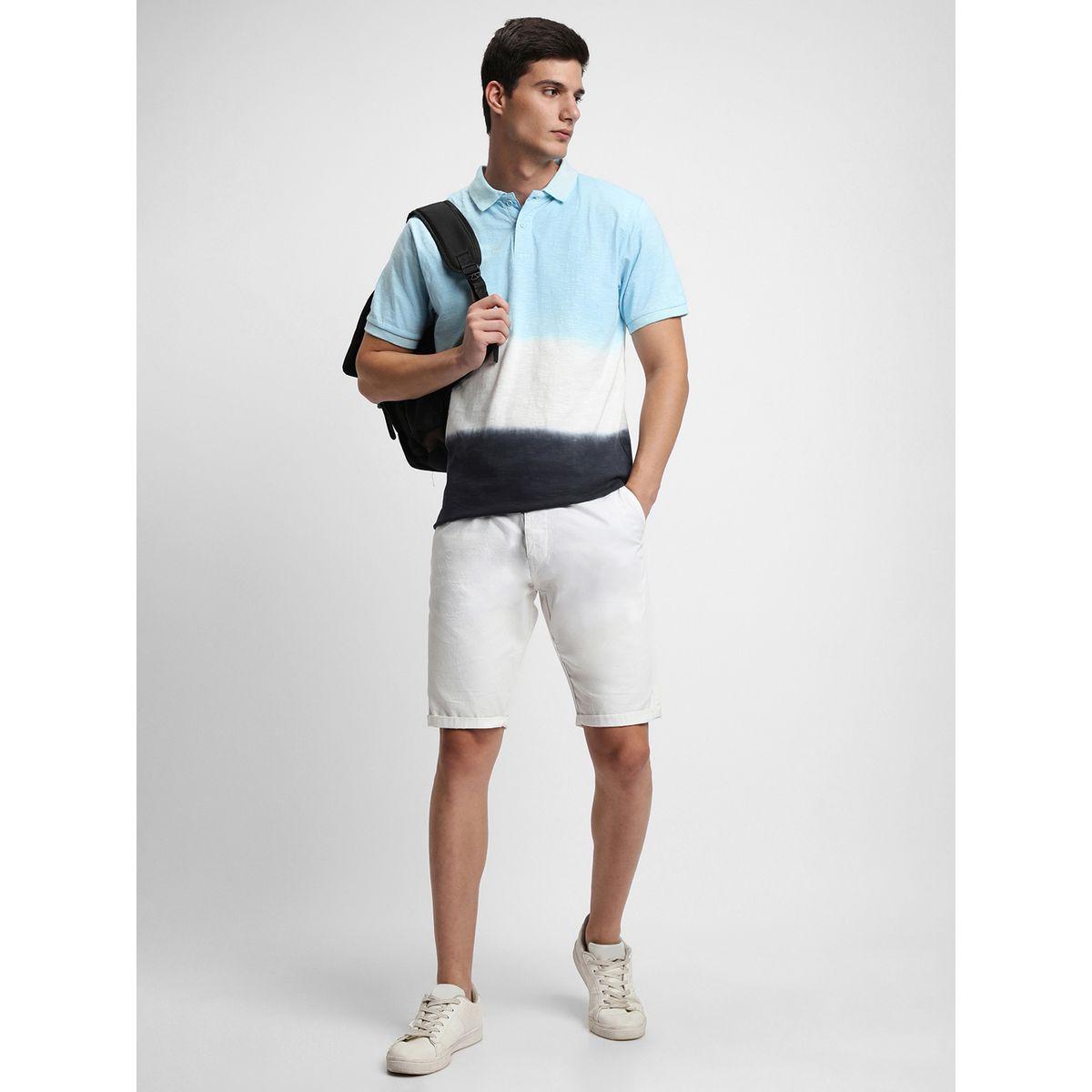 تيشيرت بياقة بولو واكمام قصيرة دينيس لينجو × ستايلي-men-clothing-tshirtsandpolos-tshirts-image-3