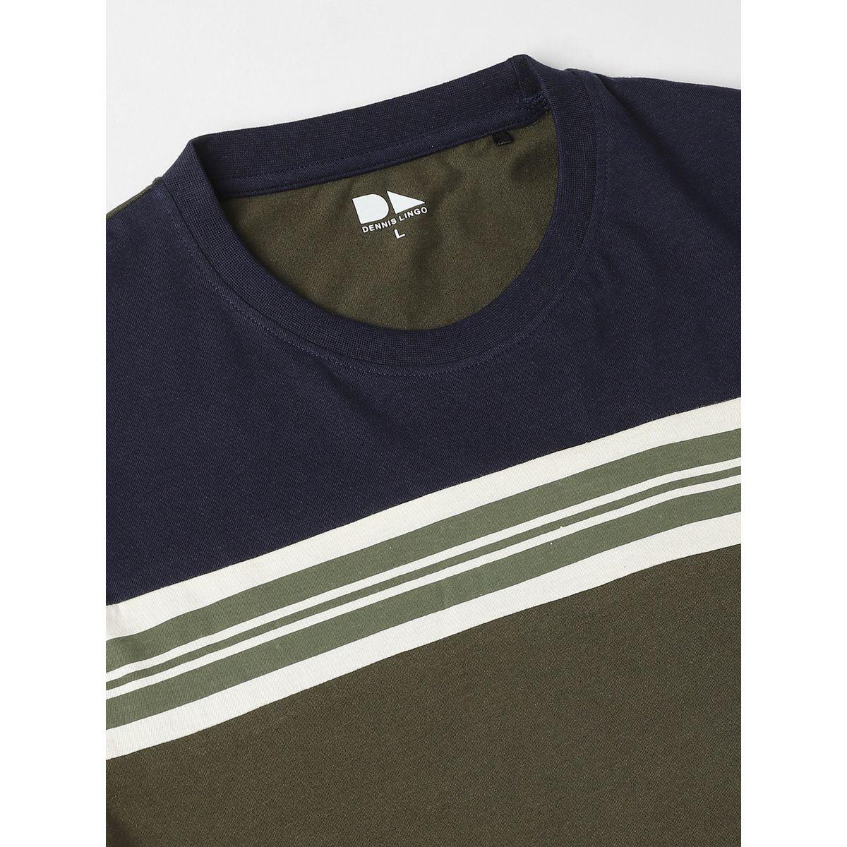 تيشيرت بقصة سليم فت واكمام قصيرة دينيس لينجو × ستايلي-men-clothing-tshirtsandpolos-tshirts-image-4