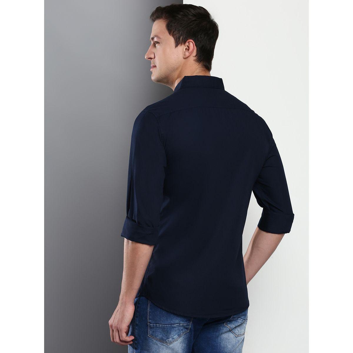 Dennis Lingo X Styli  Solid Casual Spread Shirt-men-clothing-shirts-image-3