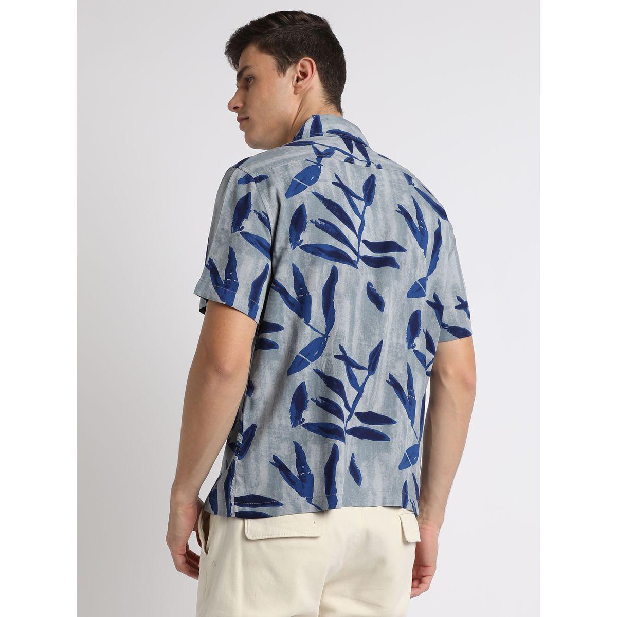 قميص مطبع بطبعة استوائية مع اكمام قصيرة دينيس لينجو × ستايلي-men-clothing-shirts-image-3