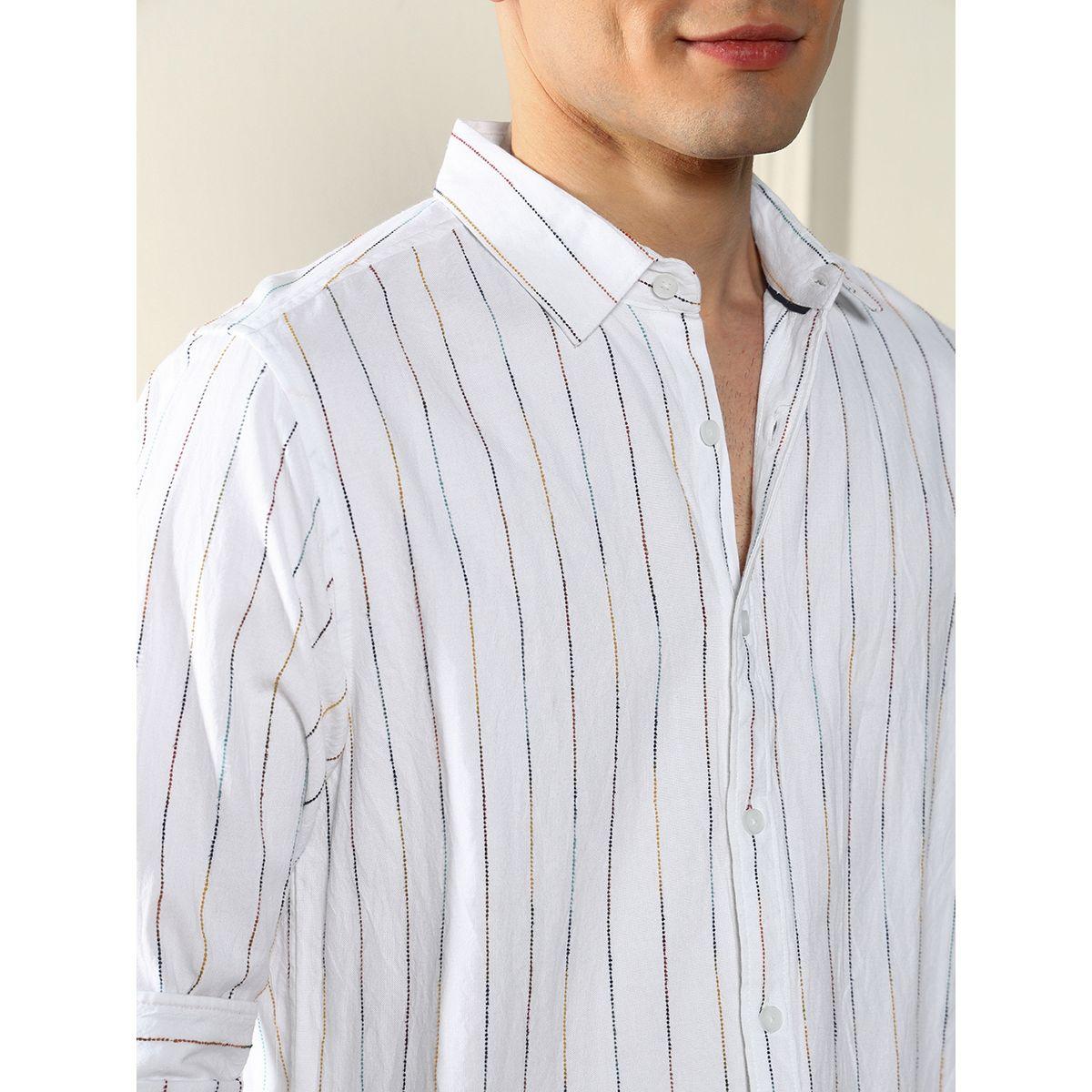 Dennis Lingo X Styli  Striped Slim Fit Casual Shirt-men-clothing-shirts-image-2