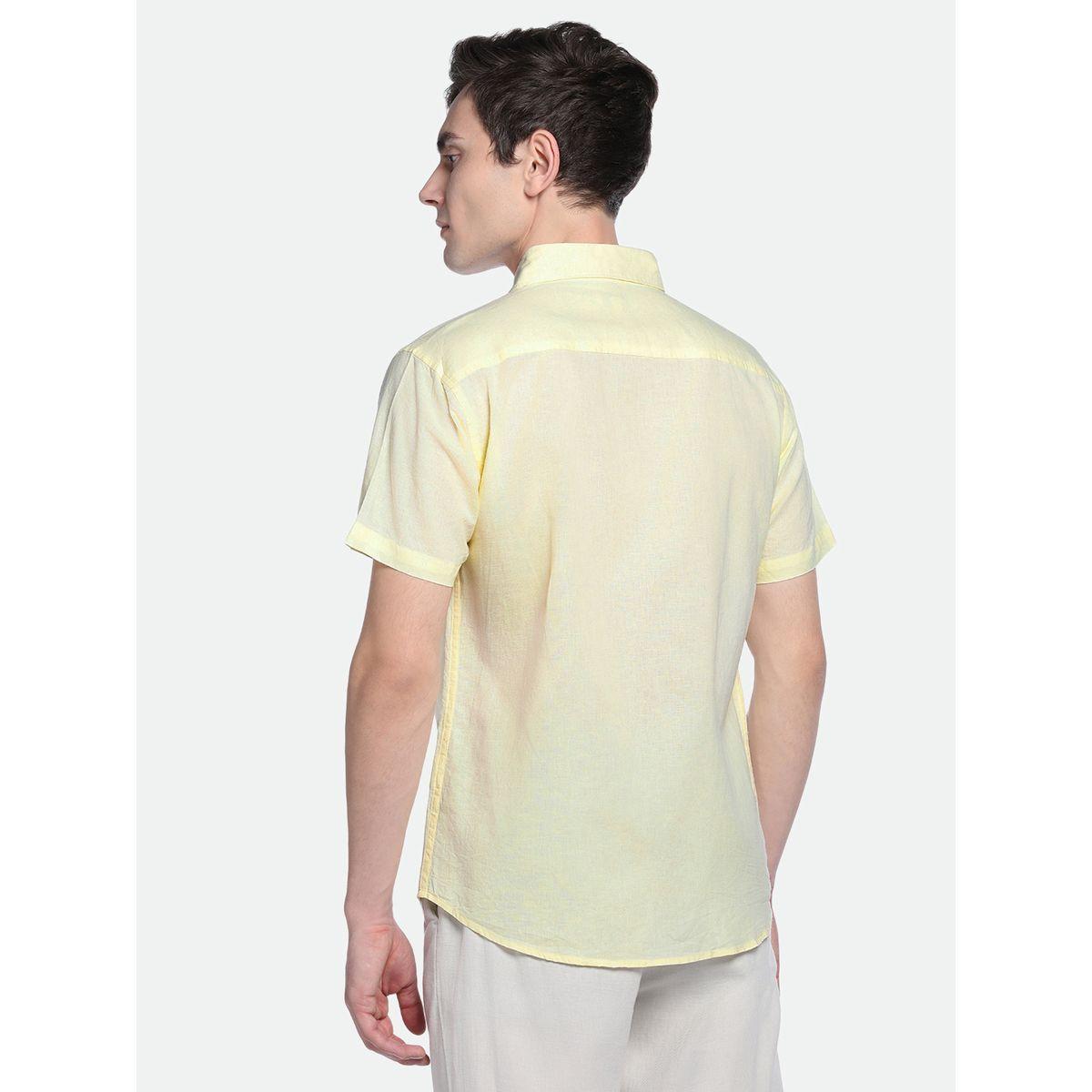 Dennis Lingo X Styli  Solid Cotton Casual Shirt-men-clothing-shirts-image-3