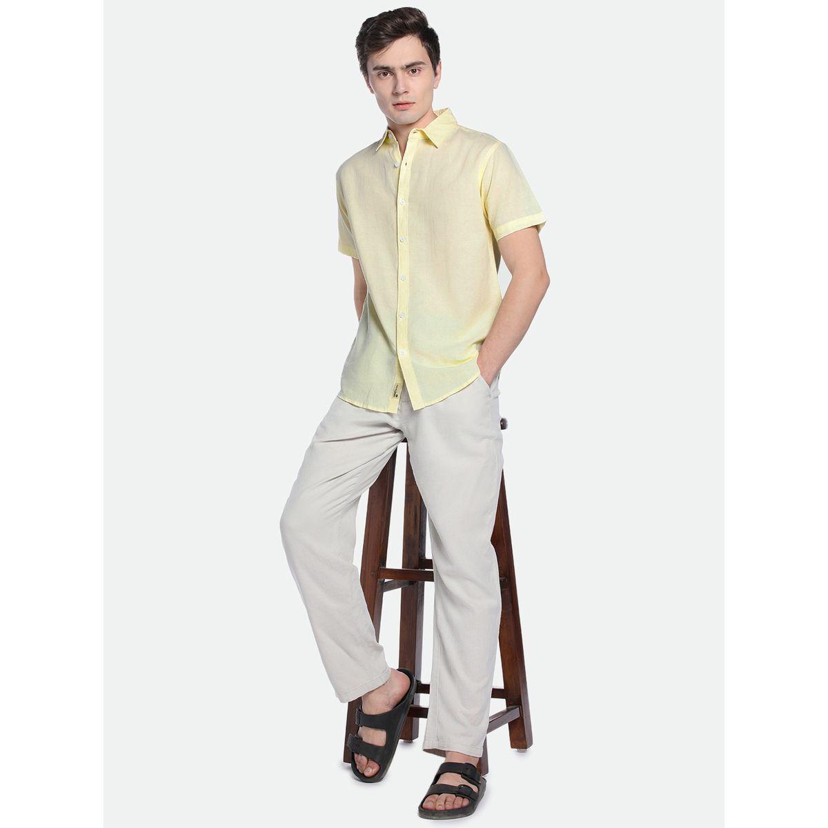 Dennis Lingo X Styli  Solid Cotton Casual Shirt-men-clothing-shirts-image-4