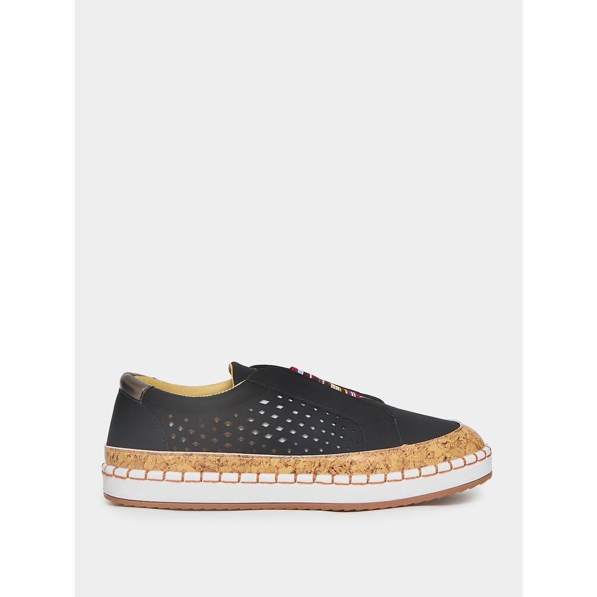 Styli Cut-Work Detail Slip On Casual Shoes-women-shoes-loafersandmoccasins-image-2