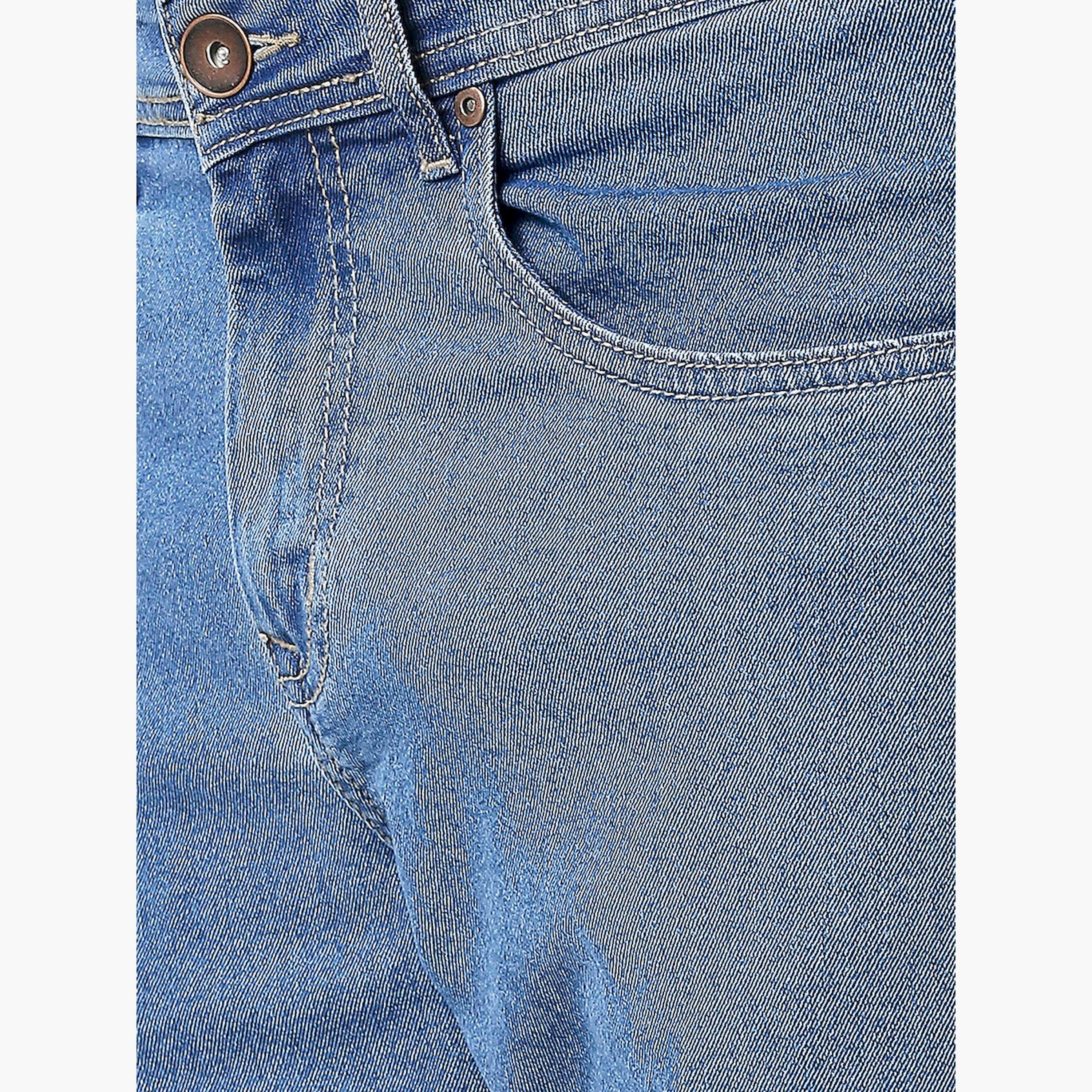 High Star X Styli Men Blue Mid Rise Washed Light Fade Relaxed Fit Jeans-men-clothing-bottoms-jeans-image-4