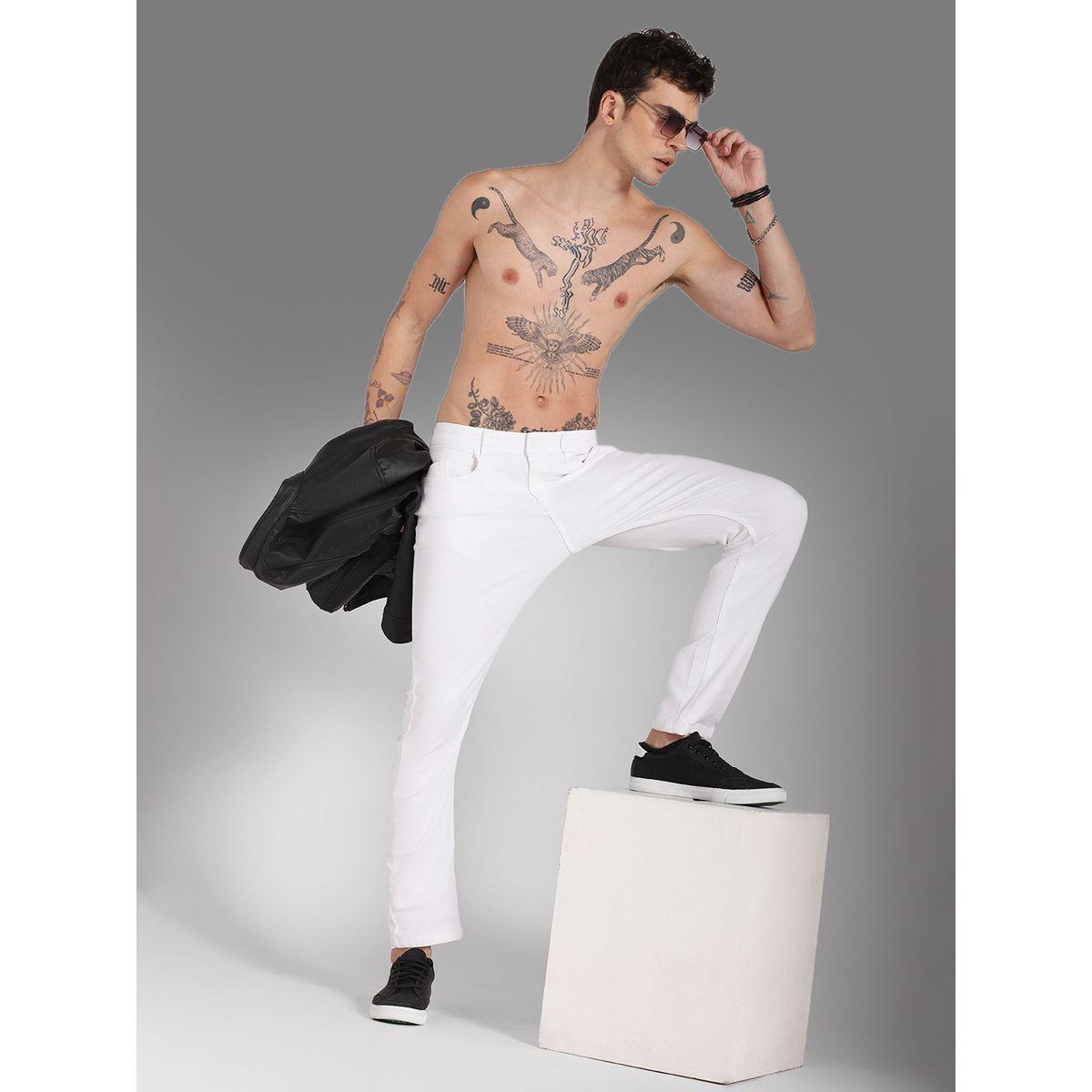 جينز بقصة سليم فت وخصر متوسط هاي ستار × ستايلي-men-clothing-bottoms-jeans-image-4