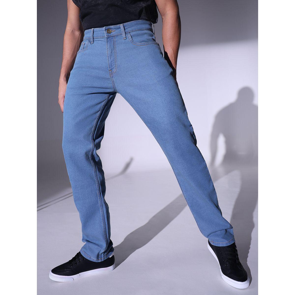 جينز كاجوال بقصة مريحة هابر هولم × ستايلي-men-clothing-bottoms-jeans-image-1