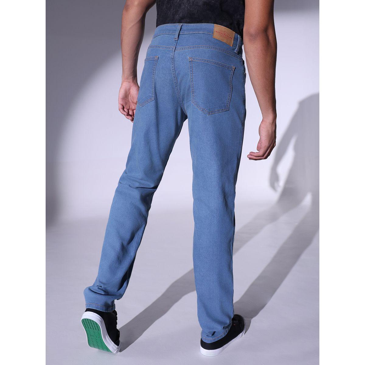 جينز كاجوال بقصة مريحة هابر هولم × ستايلي-men-clothing-bottoms-jeans-image-2