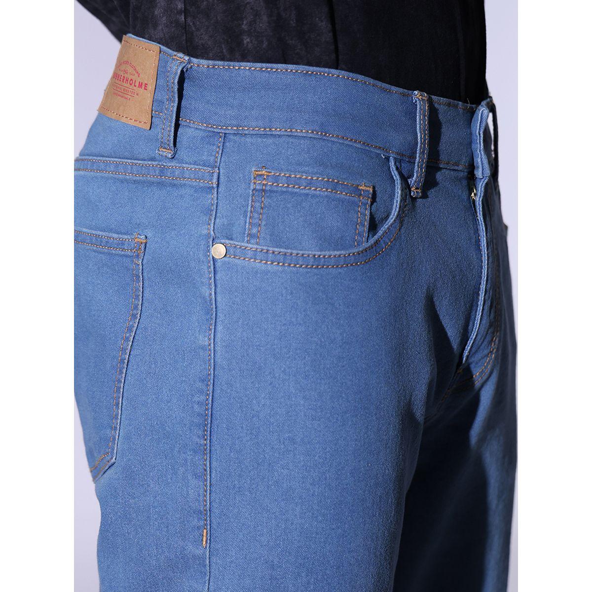 جينز كاجوال بقصة مريحة هابر هولم × ستايلي-men-clothing-bottoms-jeans-image-3