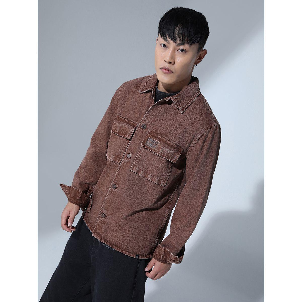شاكيت قطن فضفاض بياقة سبريد هابر هولم × ستايلي-men-clothing-jacketsandblazers-jackets-image-3