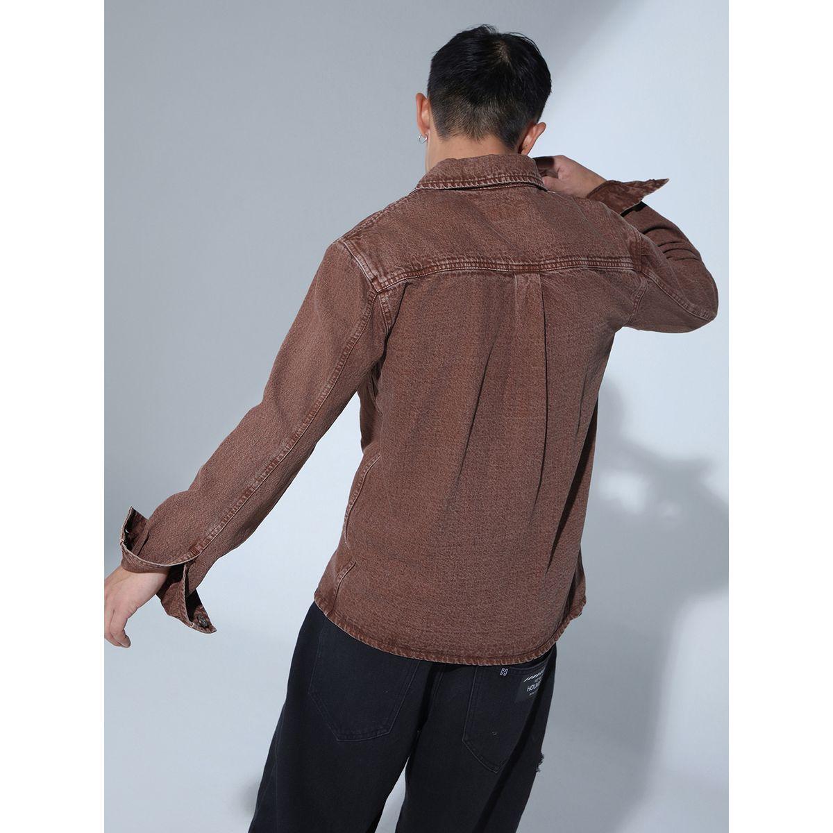 شاكيت قطن فضفاض بياقة سبريد هابر هولم × ستايلي-men-clothing-jacketsandblazers-jackets-image-4