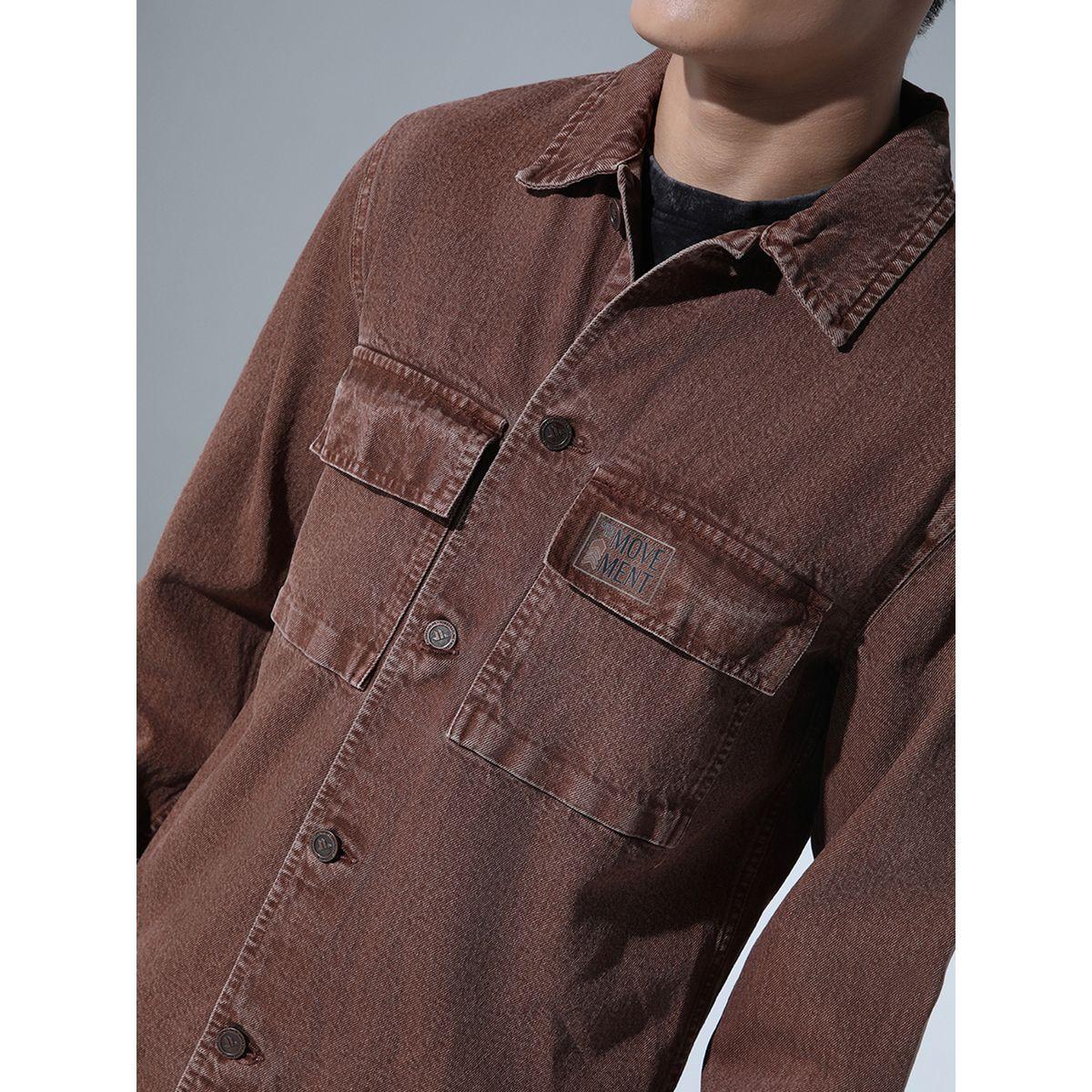 شاكيت قطن فضفاض بياقة سبريد هابر هولم × ستايلي-men-clothing-jacketsandblazers-jackets-image-5