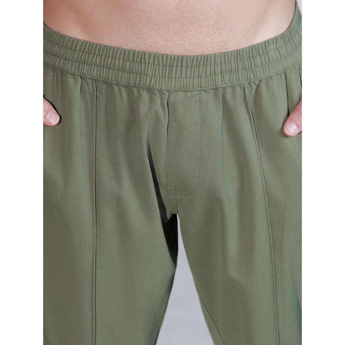 بنطال بتفاصيل محزوزة مع جيوب هابر هولم × ستايلي-men-clothing-bottoms-trousersandchinos-trousers-image-3