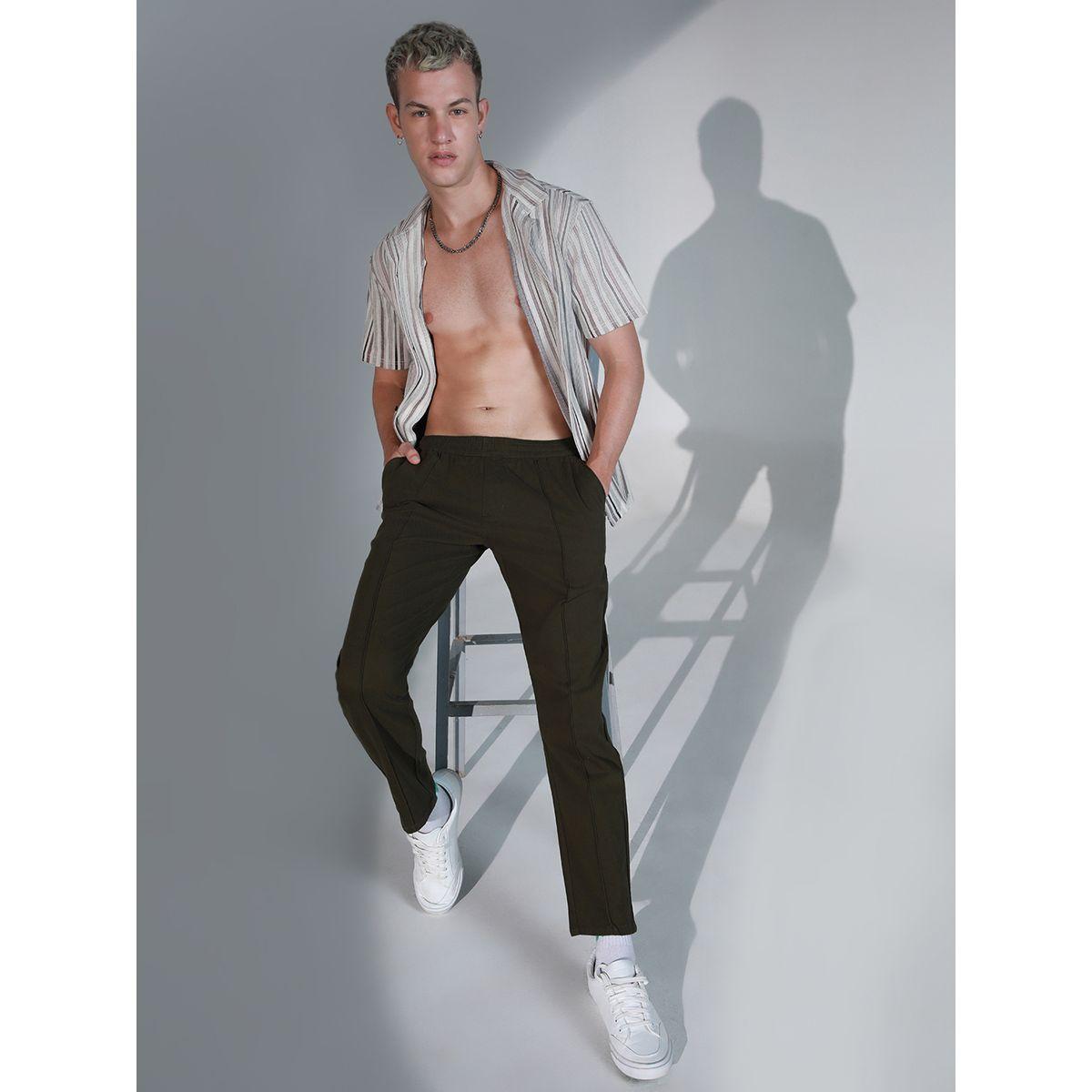 بنطال بتفاصيل محزوزة مع جيوب-men-clothing-bottoms-trousersandchinos-trousers-image-4