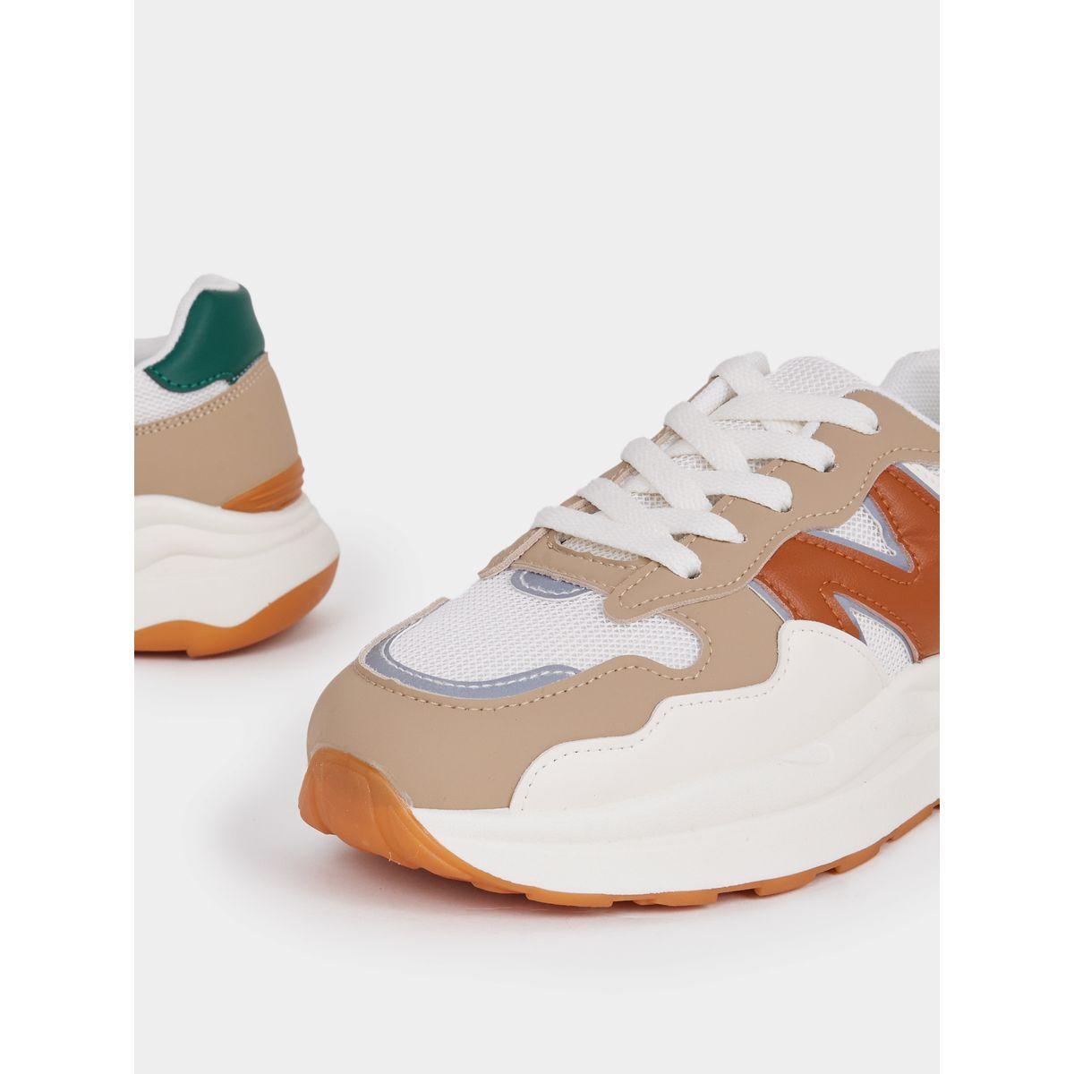 Styli Textured Platform Sneakers-women-shoes-sneakers-image-4