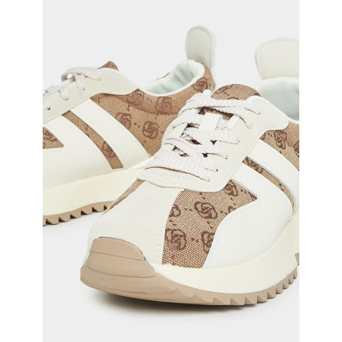 Styli Floral Print Flatform Chunky Sneakers-women-shoes-sneakers-image-4