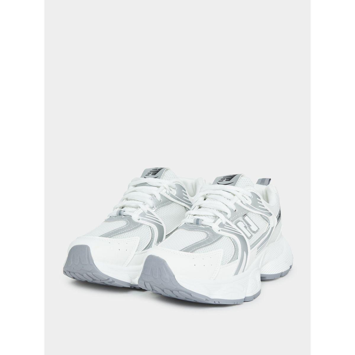 Styli Textured Lace Up Chunky Sole Sneakers-women-shoes-sneakers-image-2