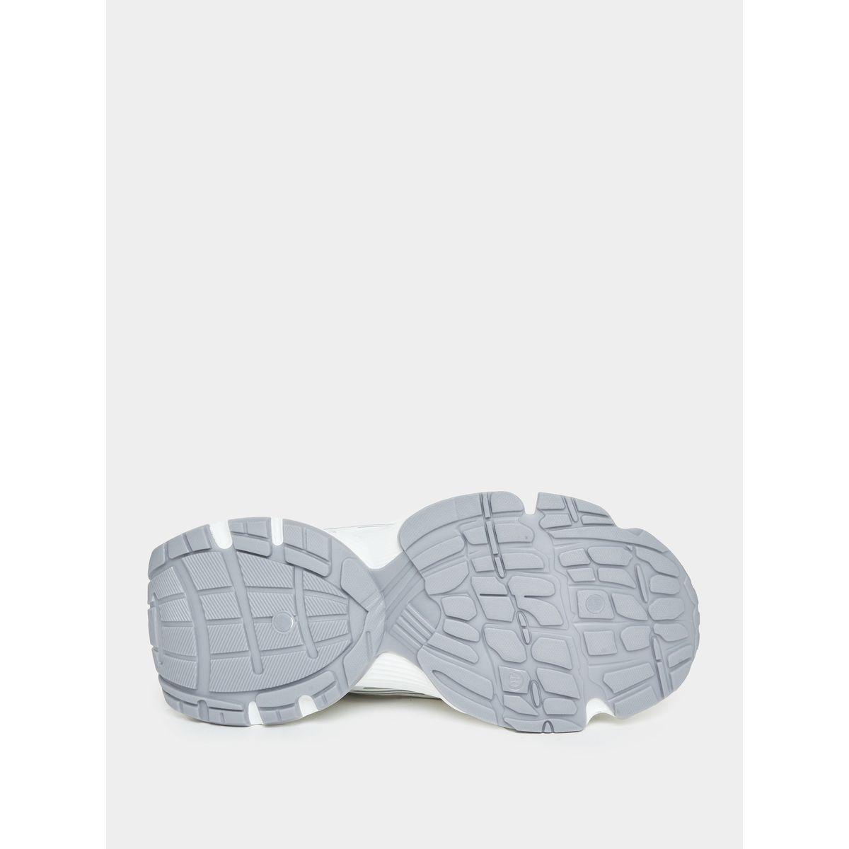 Styli Textured Lace Up Chunky Sole Sneakers-women-shoes-sneakers-image-6