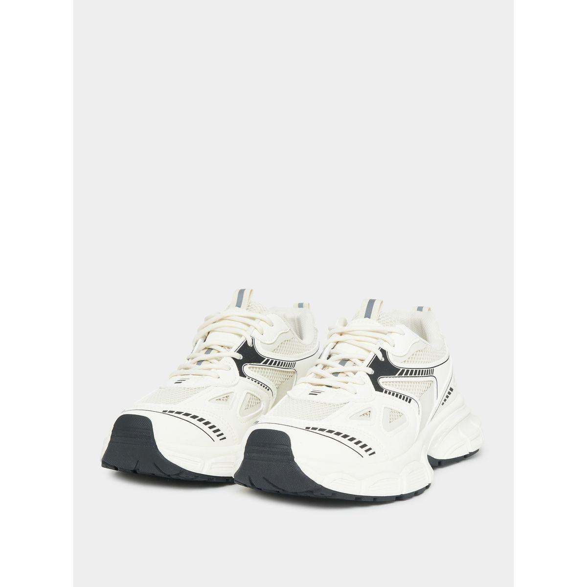 Styli Retro Street Style Textured Sneakers-women-shoes-sneakers-image-2