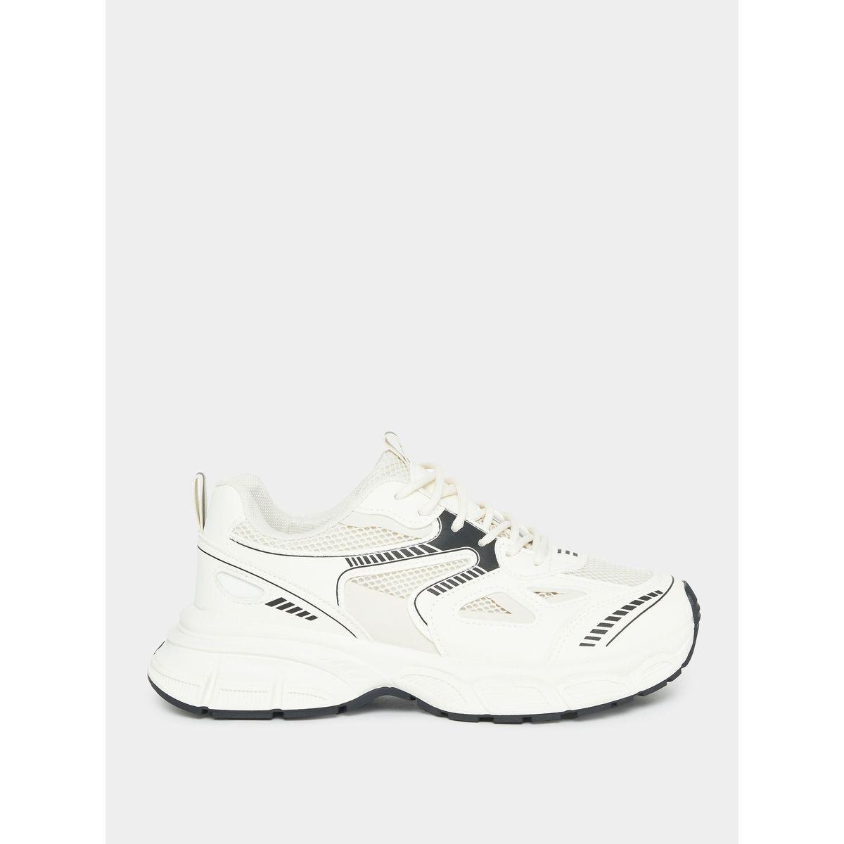 Styli Retro Street Style Textured Sneakers-women-shoes-sneakers-image-3