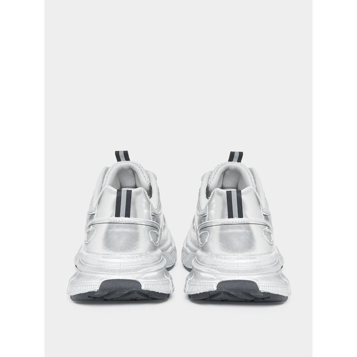 Styli Retro Street Style Textured Sneakers-women-shoes-sneakers-image-4