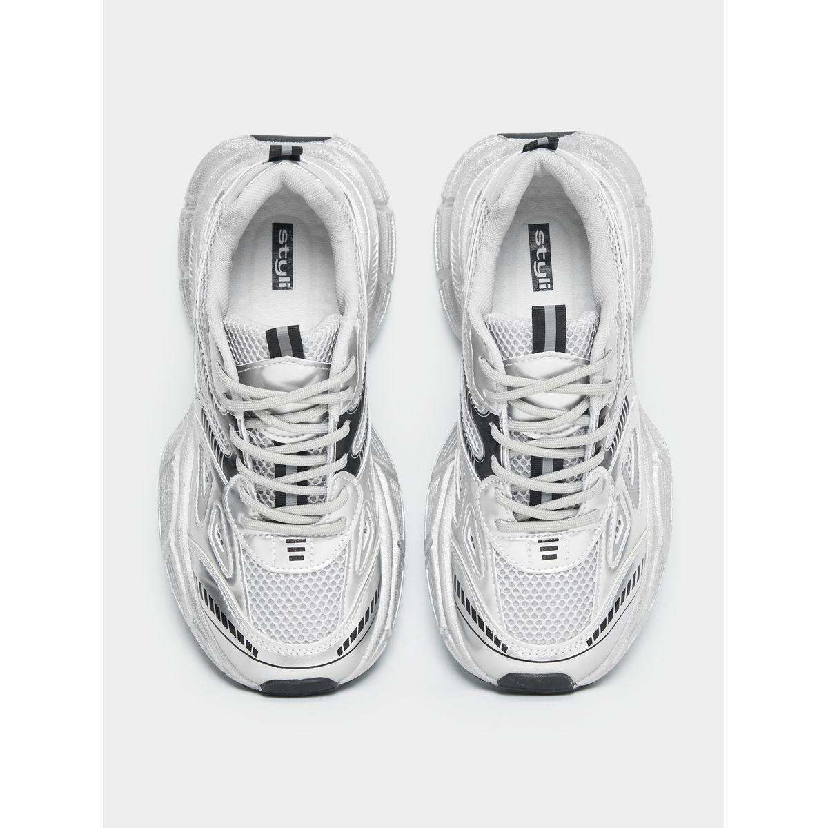 Styli Retro Street Style Textured Sneakers-women-shoes-sneakers-image-6
