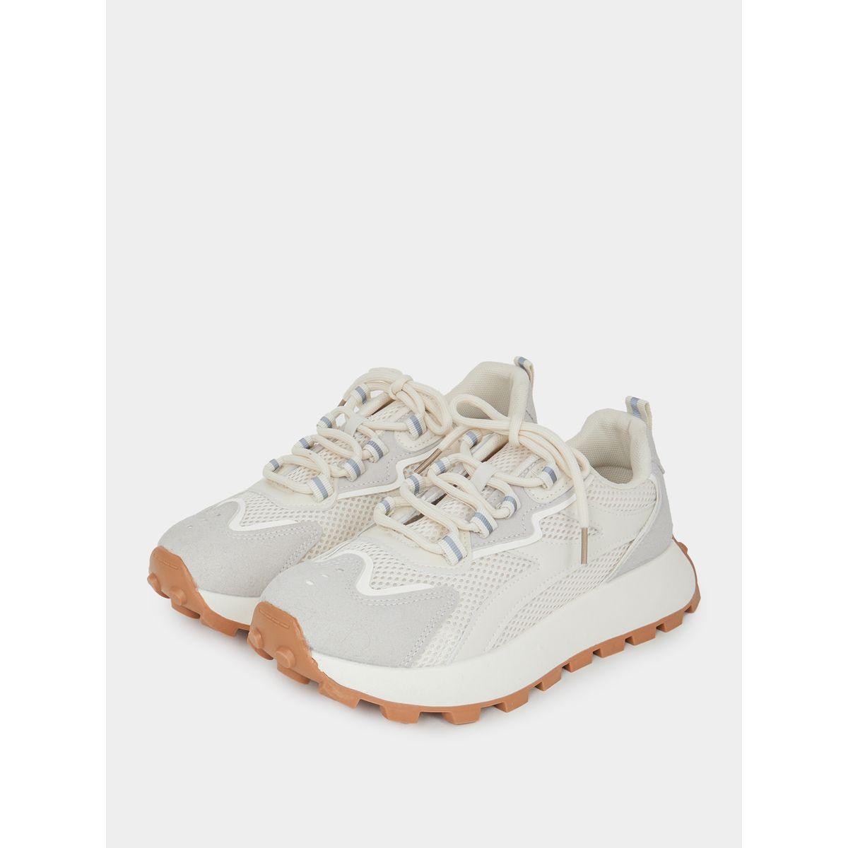 Styli Low Top Lace Up Mesh Sneakers-women-shoes-sneakers-image-3