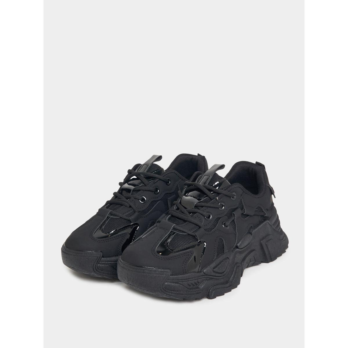 Styli Panelled Chunky Sole Sneakers-women-shoes-sneakers-image-3