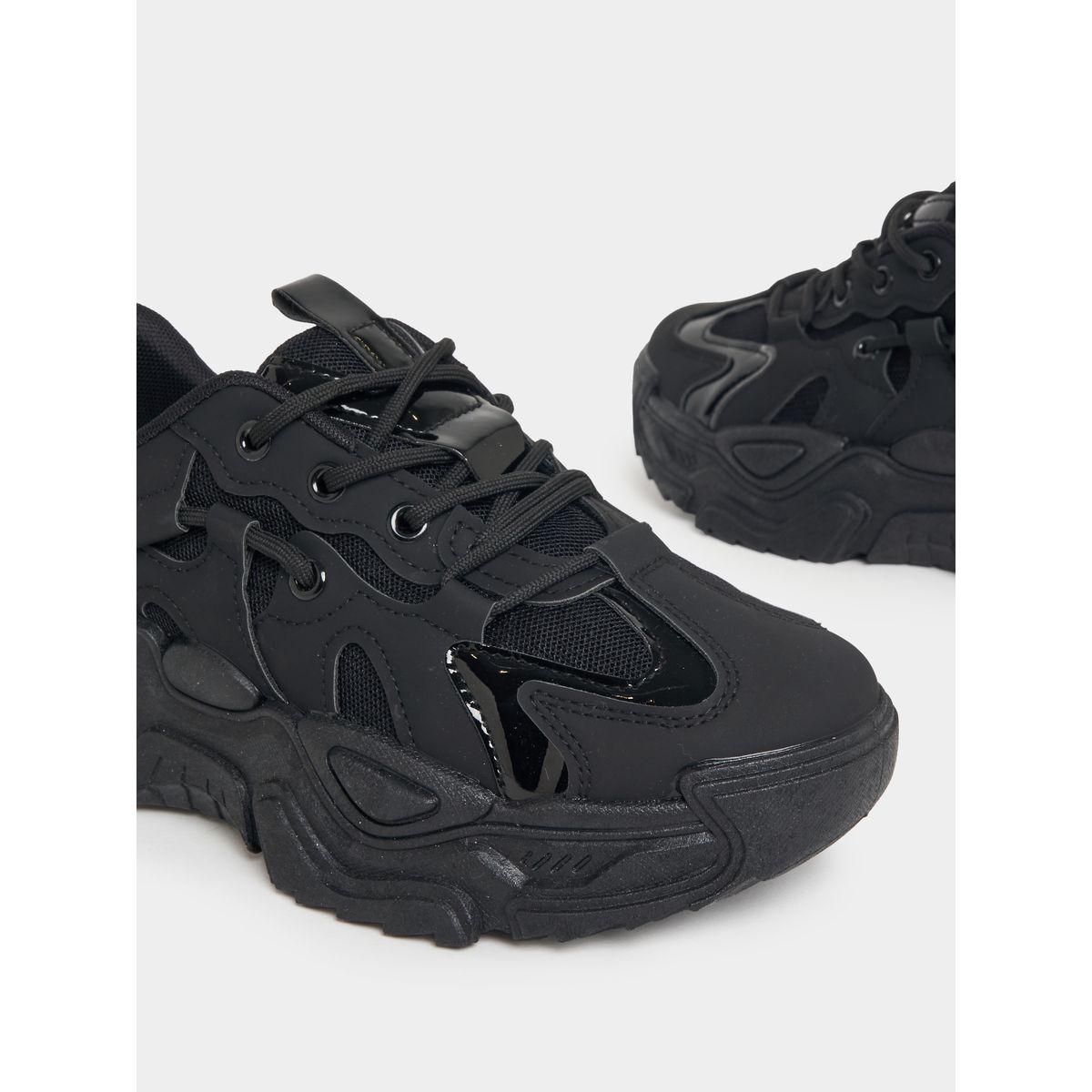 حذاء سنيكرز بنعل شانكي ورباط غلق-women-shoes-sneakers-image-4
