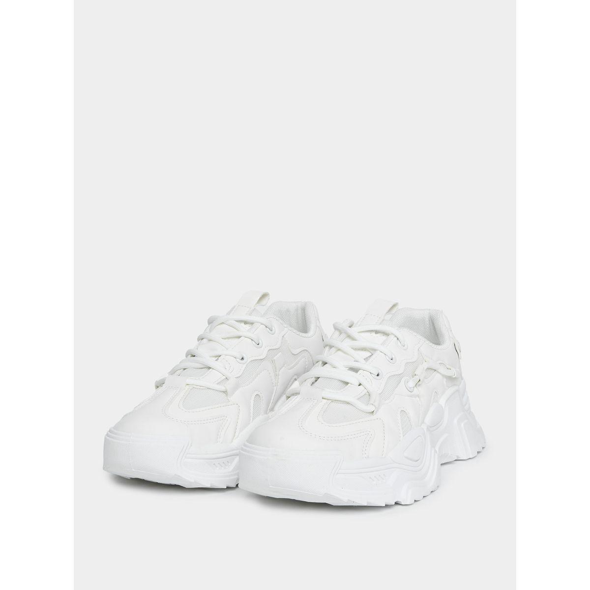 Styli Panelled Chunky Sole Sneakers-women-shoes-sneakers-image-2