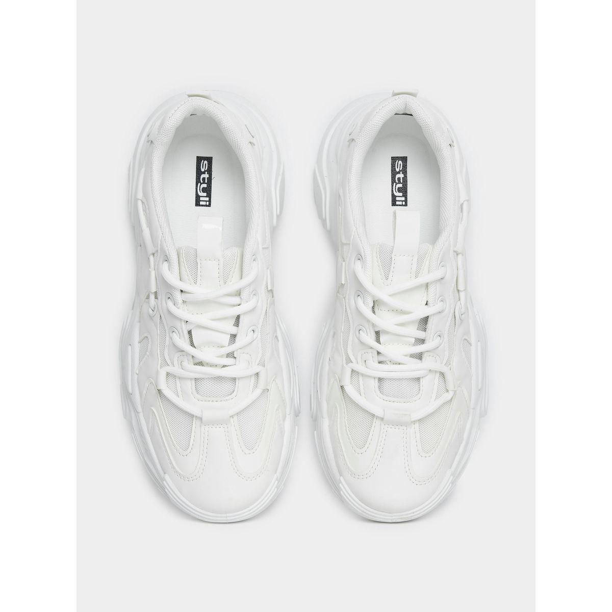 Styli Panelled Chunky Sole Sneakers-women-shoes-sneakers-image-7