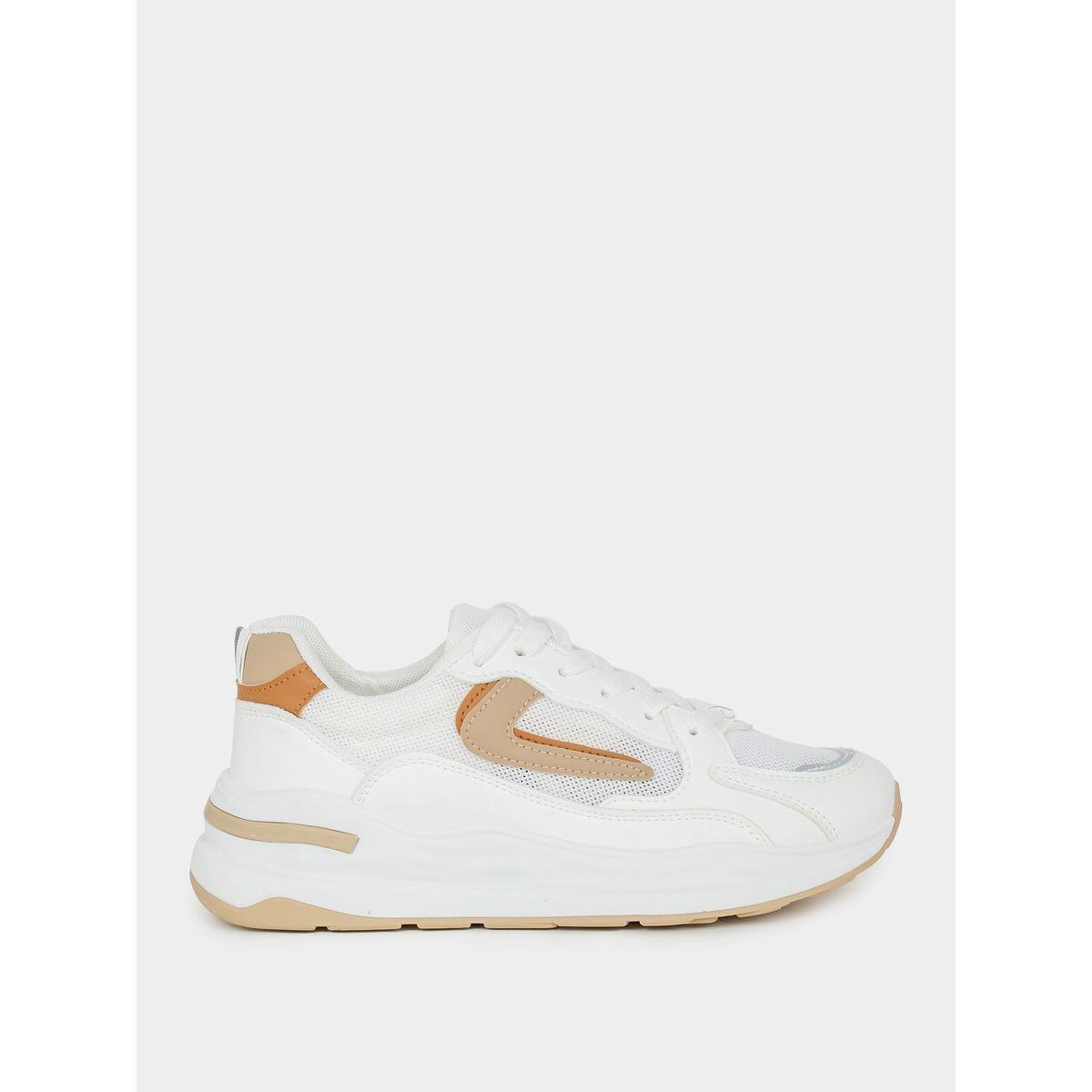 Styli Contrast Panel Chunky Retro Sneakers-women-shoes-sneakers-image-3