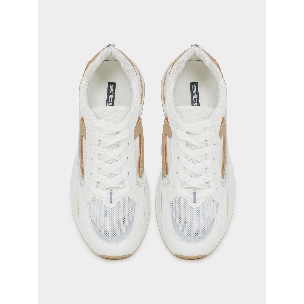 Styli Contrast Panel Chunky Retro Sneakers-women-shoes-sneakers-image-7