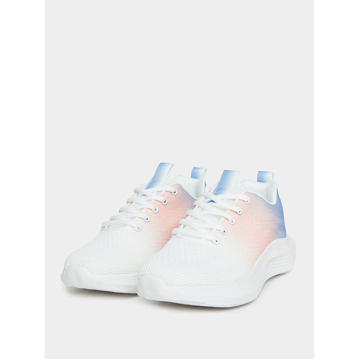 Styli Knitted Gradient Shade Sports Sneakers-women-shoes-sneakers-image-2