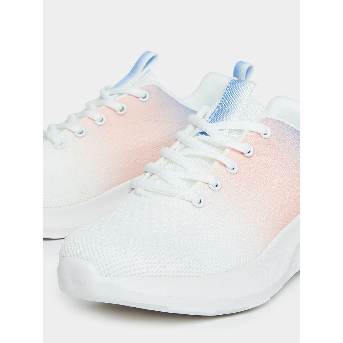 Styli Knitted Gradient Shade Sports Sneakers-women-shoes-sneakers-image-5