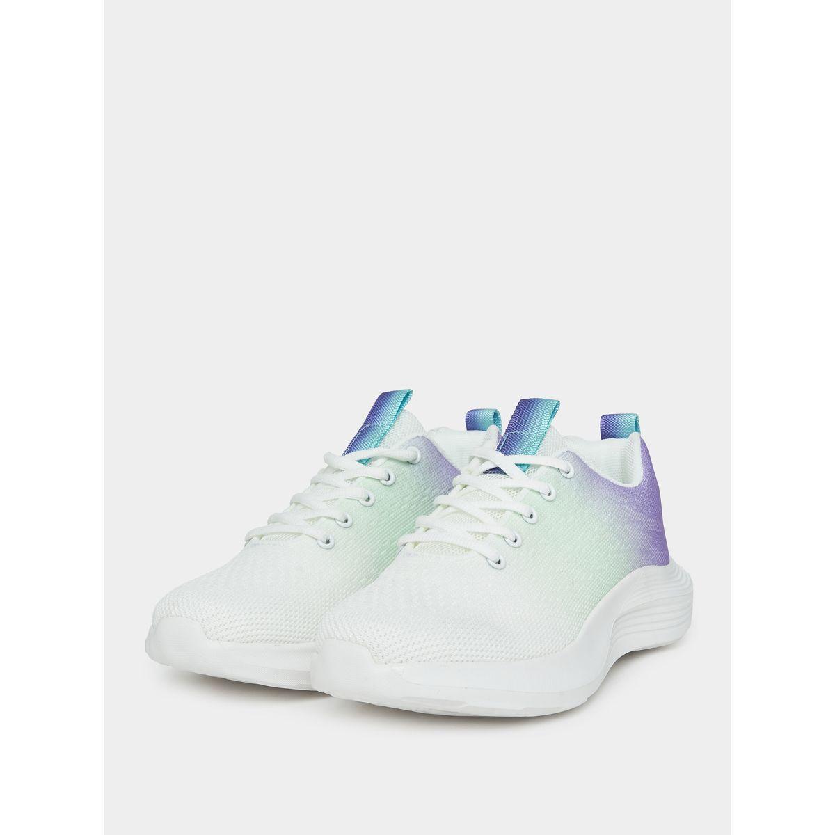 Styli Knitted Gradient Shade Sports Sneakers-women-shoes-sneakers-image-1