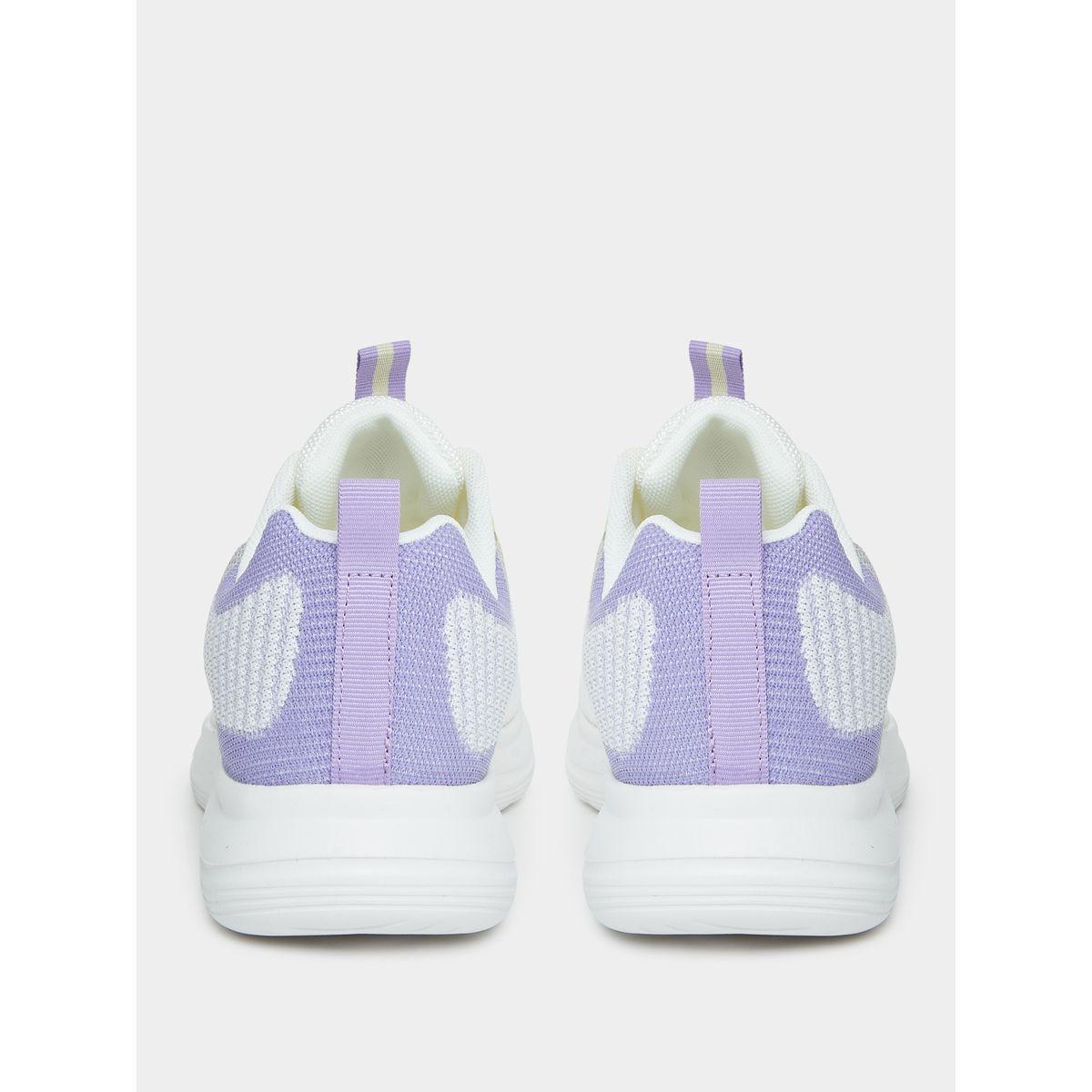 Styli Knitted Mesh Color Block Sports Sneakers-women-shoes-sneakers-image-6